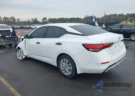 2025 Nissan Sentra S z USA, uszkodzony, nr VIN 3N1AB8BV7SY230815